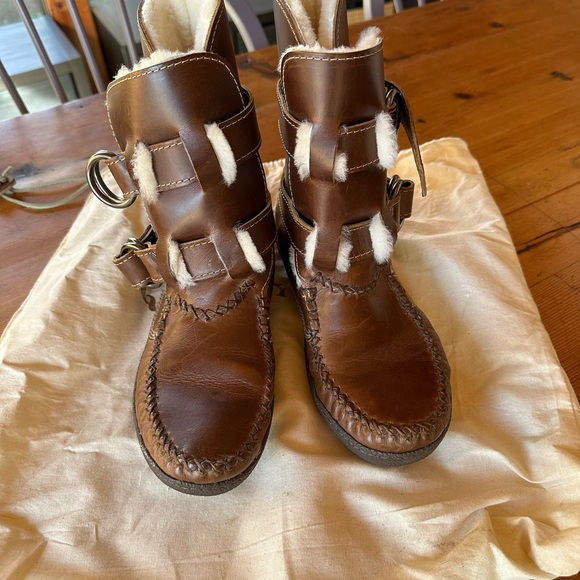 Quoddy Custom Double Ring Boot Horween Leather size 7.5 - Picture 3 of 5
